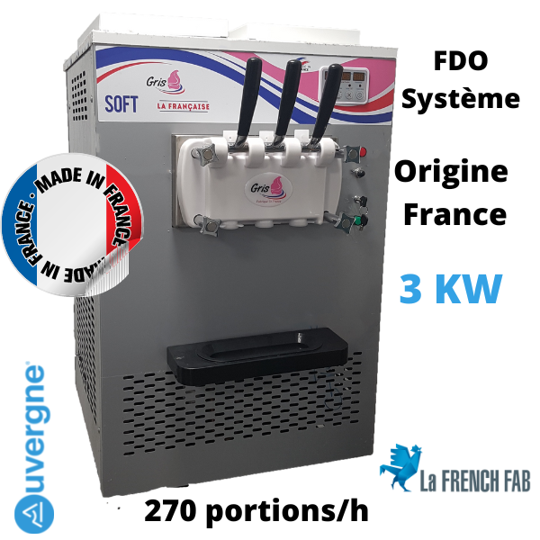 Machine à glaces italiennes 7,5 Litres BORLONI - SOFT 3040 BM