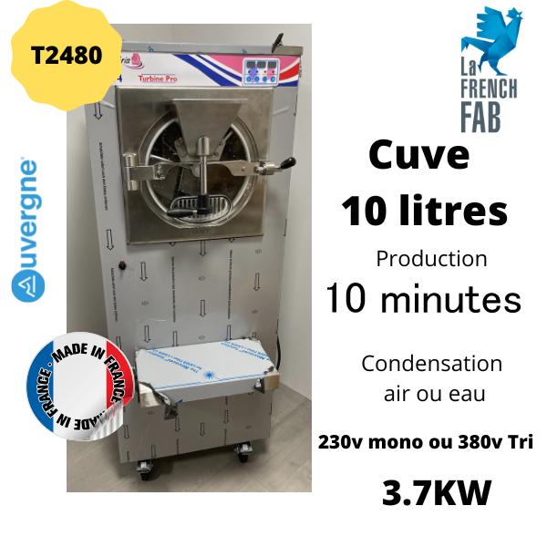Turbine à glace professionnelle Made in France Meilleure turbine à